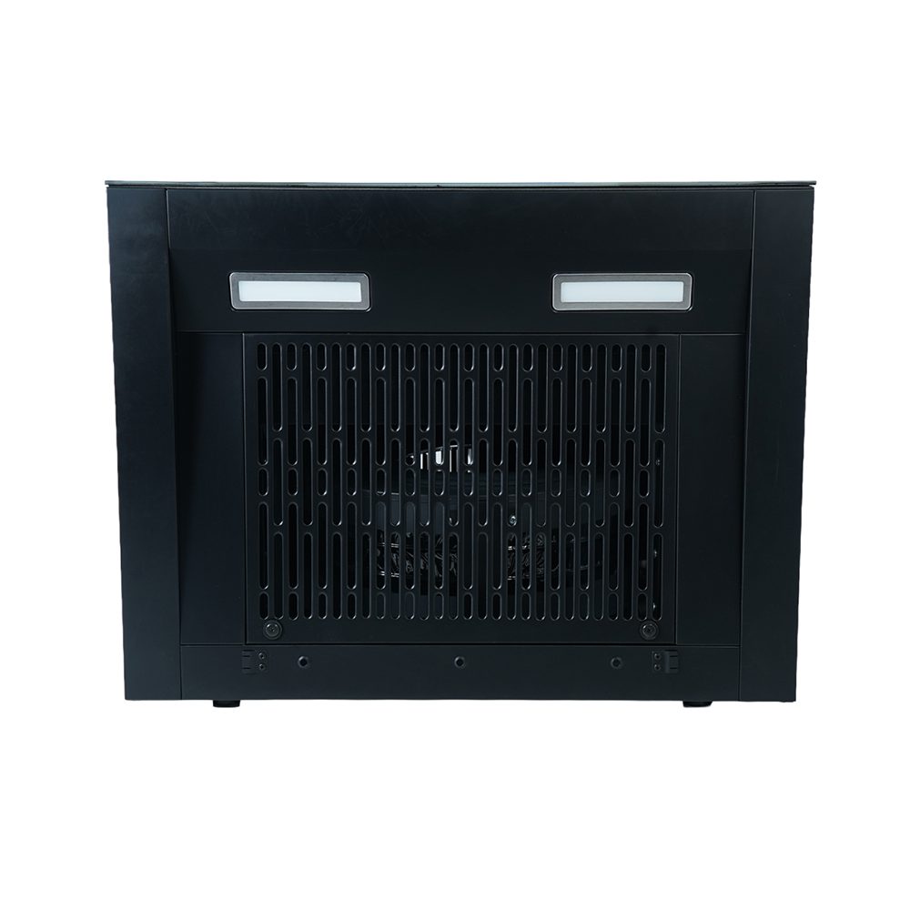 Haier Coloured User Pannel with1600 m&sup3;h Suction Power Heat Auto Clean Filterless Chimney